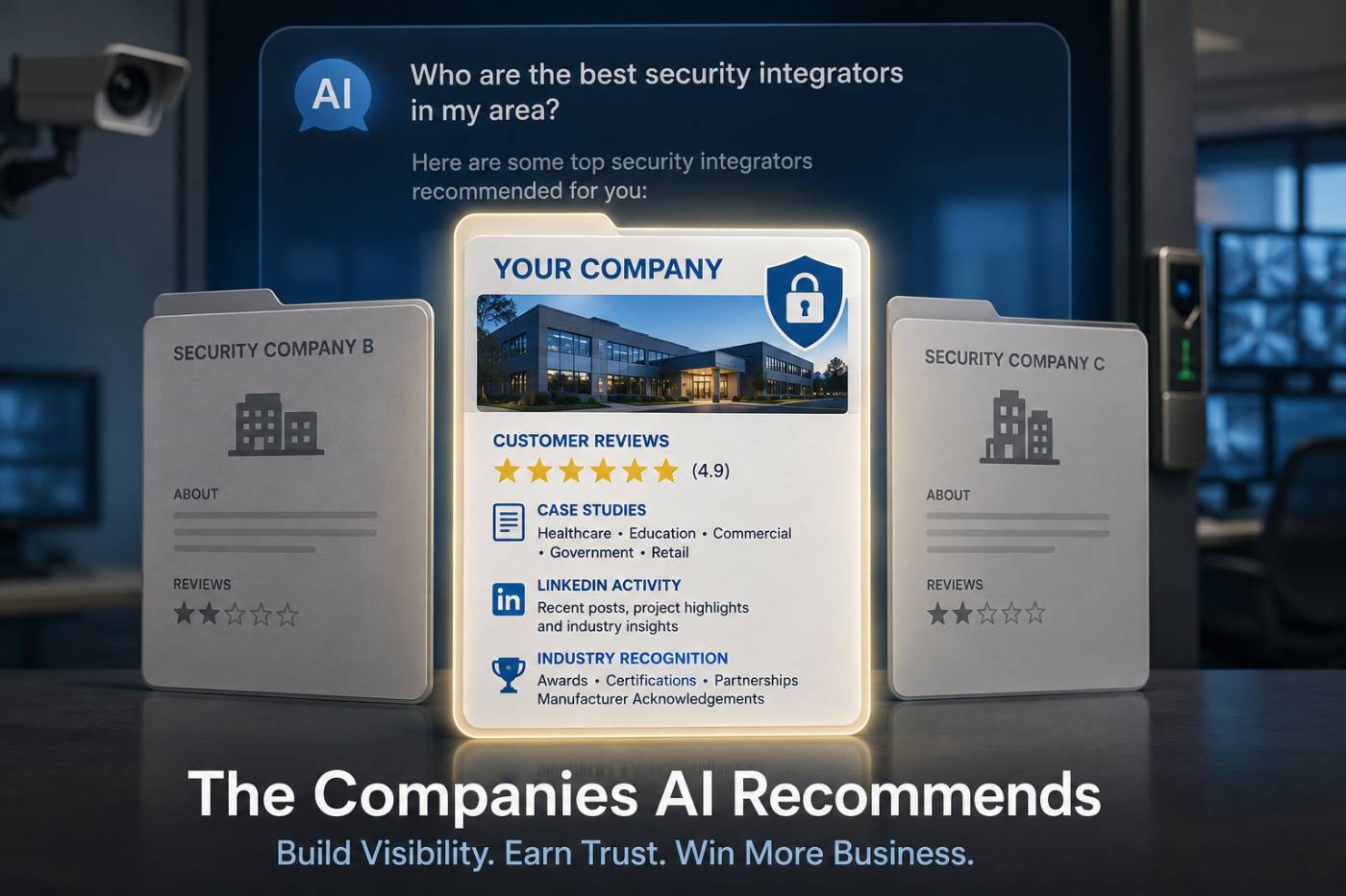 Blogs Will AI Recommend Your Security Company?